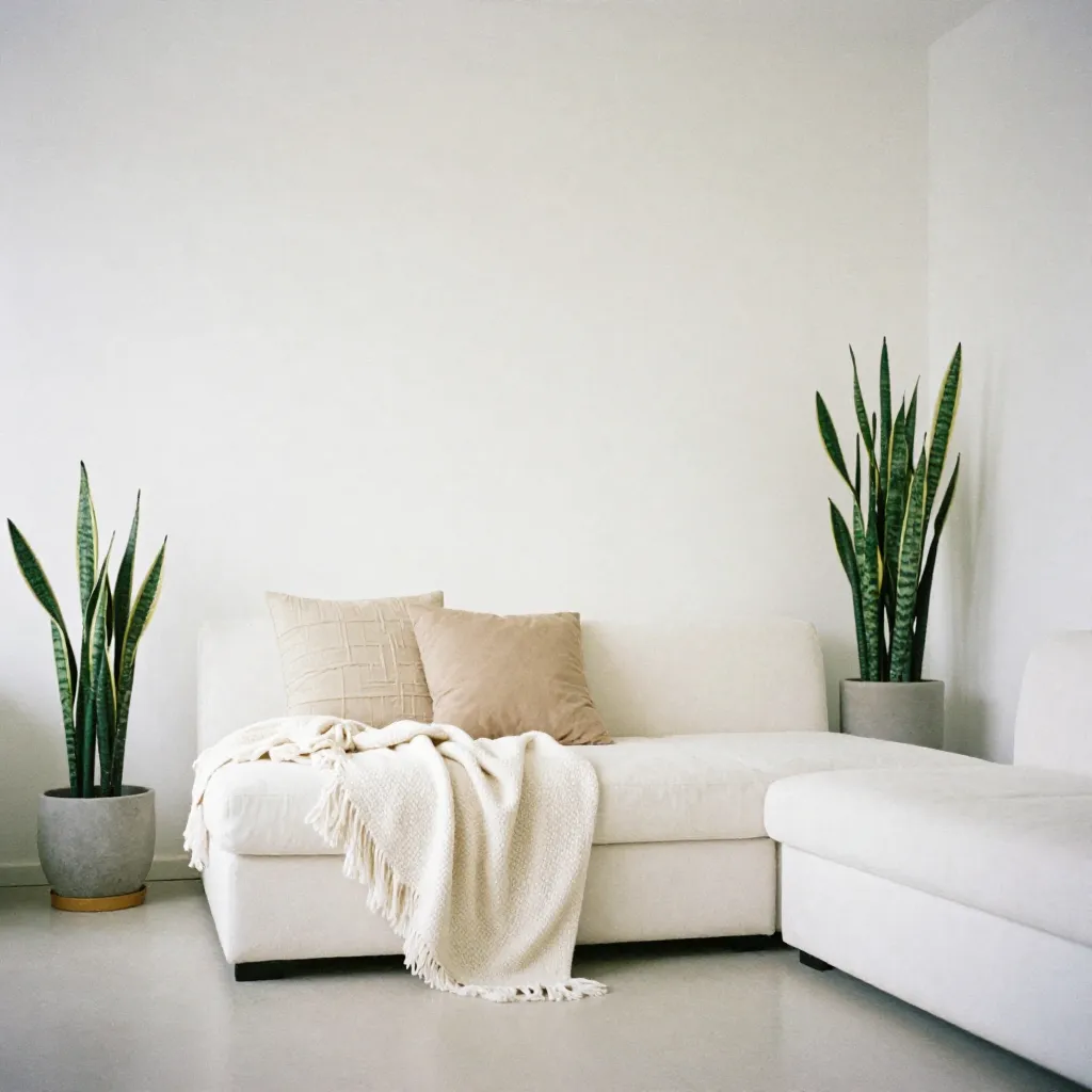 Sophisticated bedroom interior styling